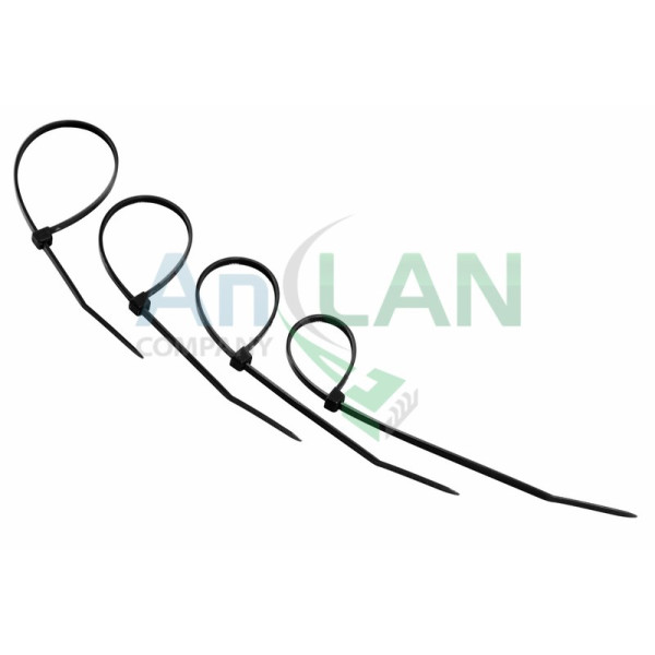 REXANT 07-0151-25 Хомут nylon 150 х 3.0 мм 25шт черный