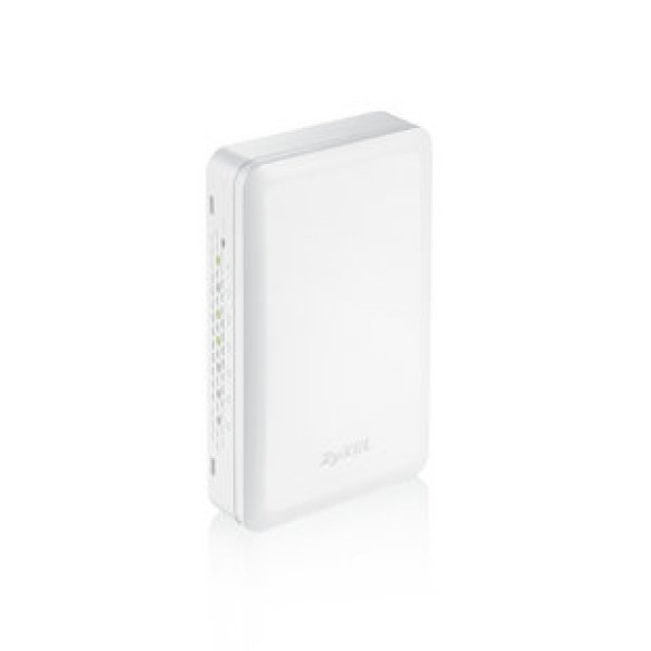 ZyXEL NWA5301-NJ Настенная точка доступа Wi-Fi 802.11b/g/n со встроенным PoE-коммутатором и телефонным портом для инфраструктуры гостиничного бизнеса