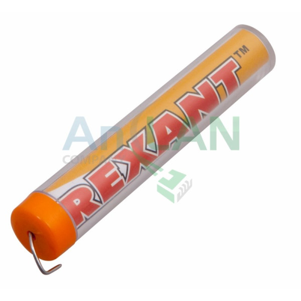 REXANT 09-3101 Припой с канифолью 10 гр.d=1.0 мм (Sn60 Pb40 Flux 2.2%)