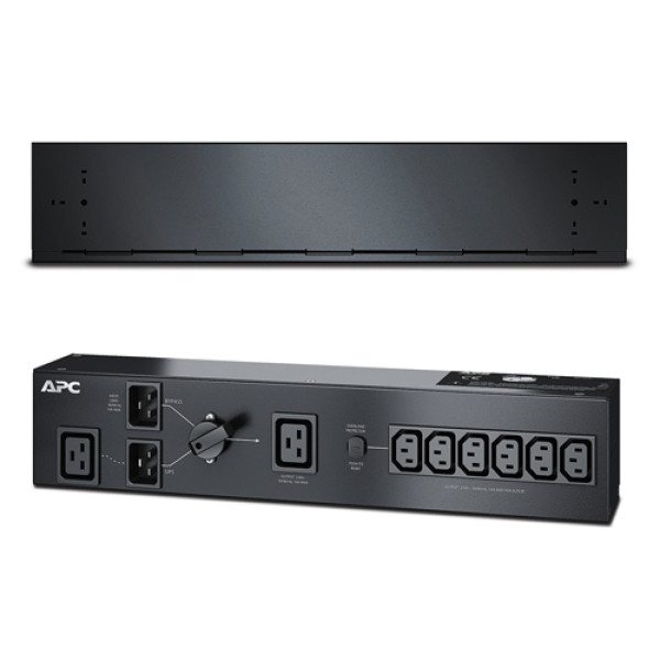 APC SBP3000RMI SERVICE BYPASS PDU, 230V 16AMP W/ (6) IEC C13 AND (1) C19