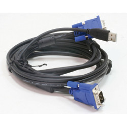 D-Link DKVM-CU3 Кабель KVM длиной 3 м с разъемом USB