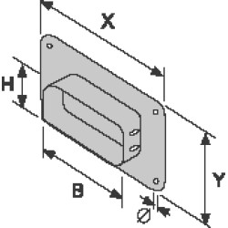 DKC / ДКС 37434 Фланец соед. FR 200/80