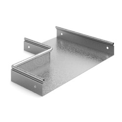 OSTEC ППП 400х100х80 Переход прямой правый 400х100х80