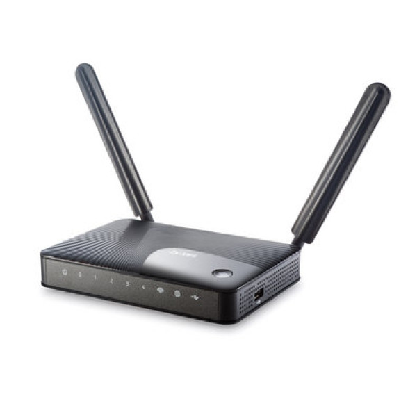 ZyXEL Keenetic Extra Интернет-центр для выделенной линии Gigabit Ethernet, с двухдиапазонной 2,4 и 5 ГГц точкой доступа Wi-Fi 802.11n 300+300 Мбит/с, коммутатором Gigabit Ethernet и многофункциональным хостом USB