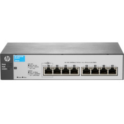 HP J9802A#ABB 1810-8G Коммутатор (8 ports 10/100/1000, WEB-managed, fanless, desktop, can be powered with PoE) (repl. for J9449A, JD865A)
