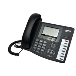 D-Link DPH-400SE IP-телефон с 1 WAN-портом 10/100Base-TX, 1 LAN-портом 10/100Base-TX и поддержкой PoE