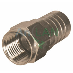 REXANT 05-4031 РАЗЪЕМ F-разъем RG-6 обжим (03-002B)